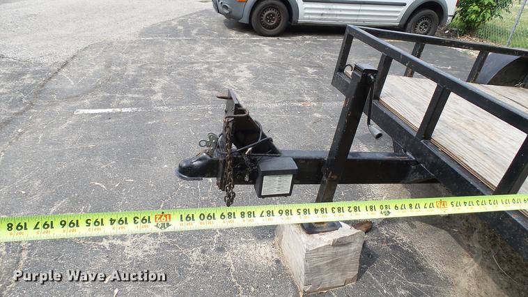 image for item DC5509 1995 Schwartz utility trailer