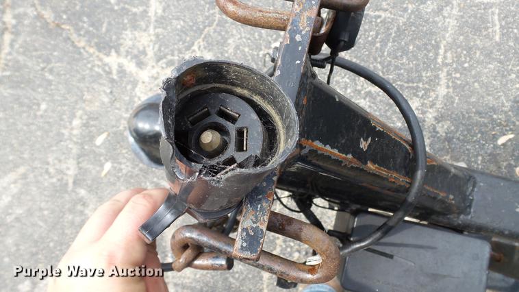 image for item DC5509 1995 Schwartz utility trailer