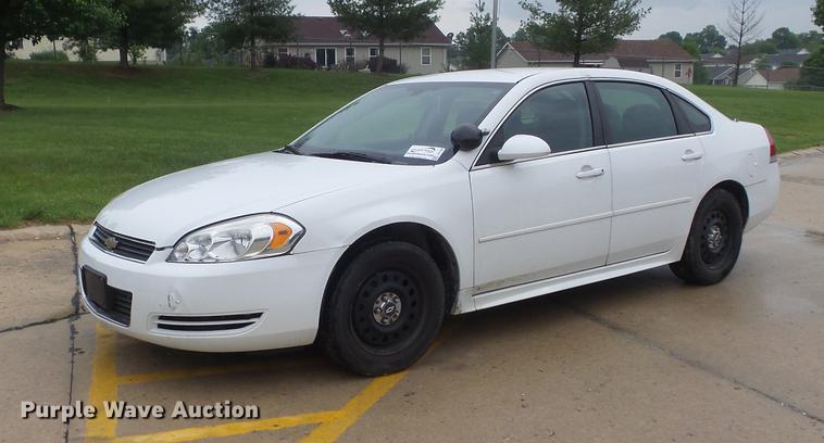 image for item DC7258 2011 Chevrolet Impala Police Cruiser