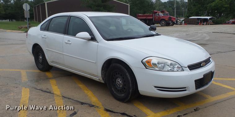 image for item DC7258 2011 Chevrolet Impala Police Cruiser