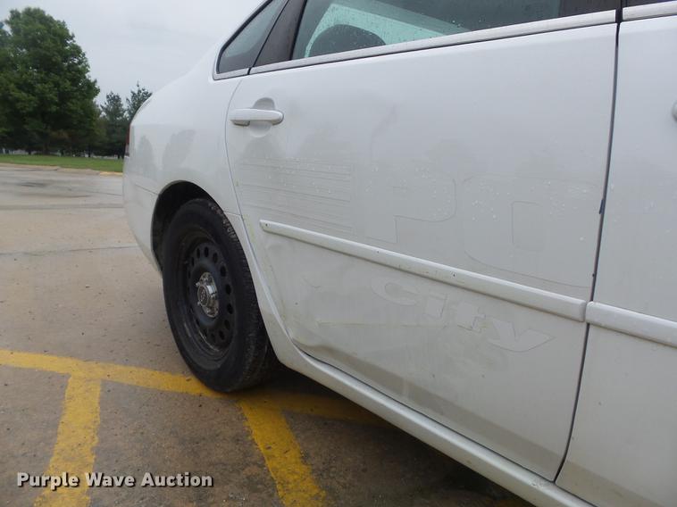 image for item DC7258 2011 Chevrolet Impala Police Cruiser