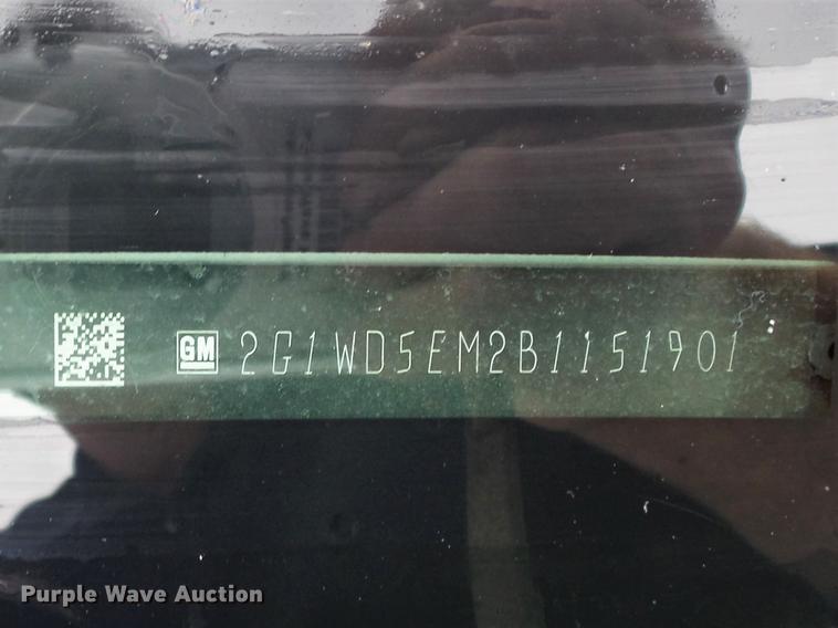 image for item DC7258 2011 Chevrolet Impala Police Cruiser