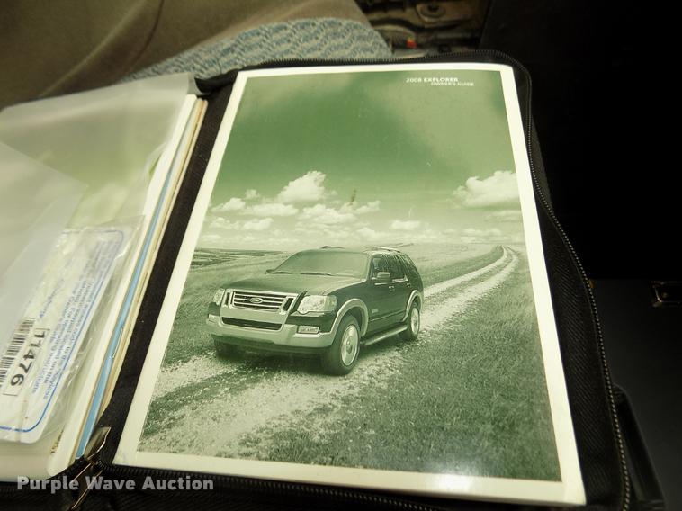 image for item DD2751 2008 Ford Explorer XLT SUV