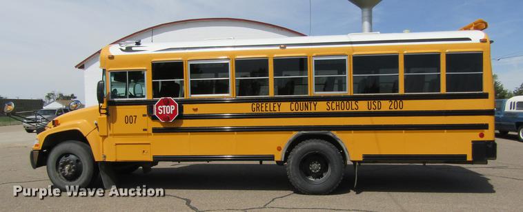 image for item DD5669 2008 Blue Bird Vision school bus