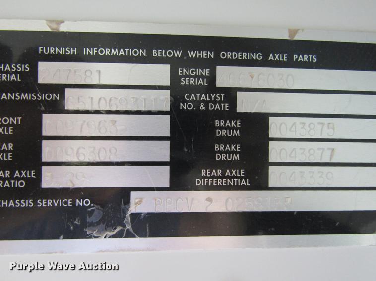 image for item DD5669 2008 Blue Bird Vision school bus