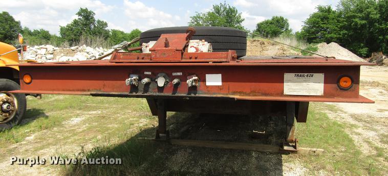 image for item DD7475 1997 Trail-Eze DHT7048 equipment trailer