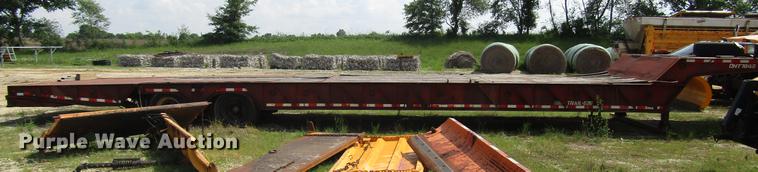image for item DD7475 1997 Trail-Eze DHT7048 equipment trailer