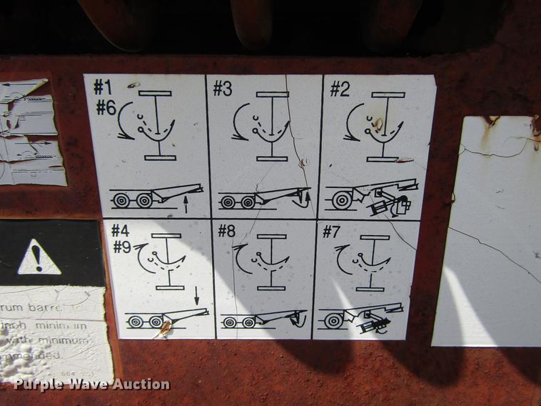 image for item DD7475 1997 Trail-Eze DHT7048 equipment trailer