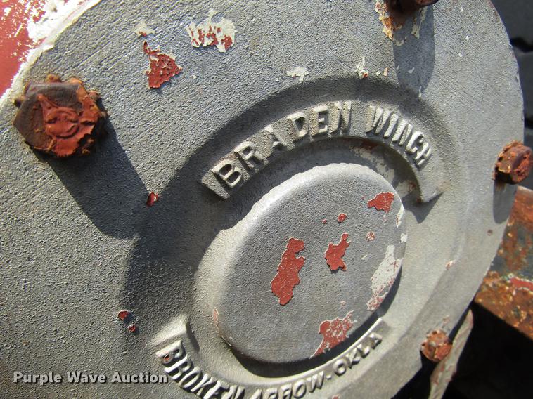 image for item DD7475 1997 Trail-Eze DHT7048 equipment trailer