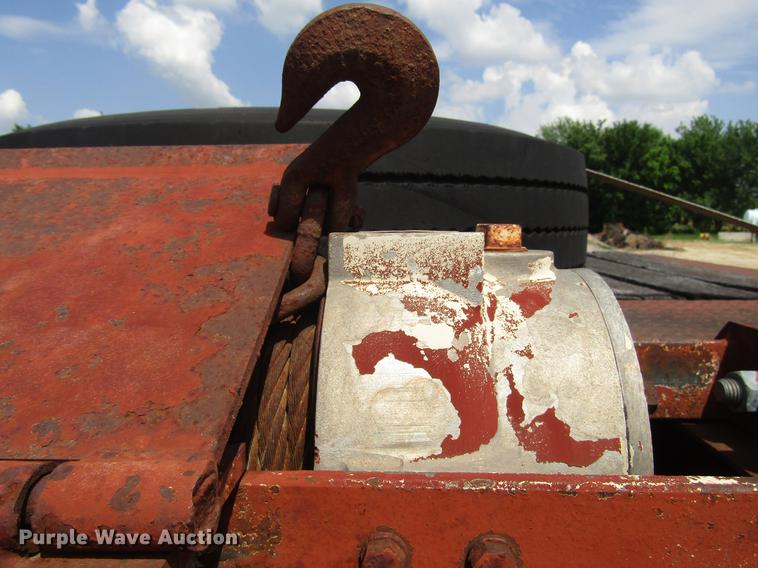 image for item DD7475 1997 Trail-Eze DHT7048 equipment trailer