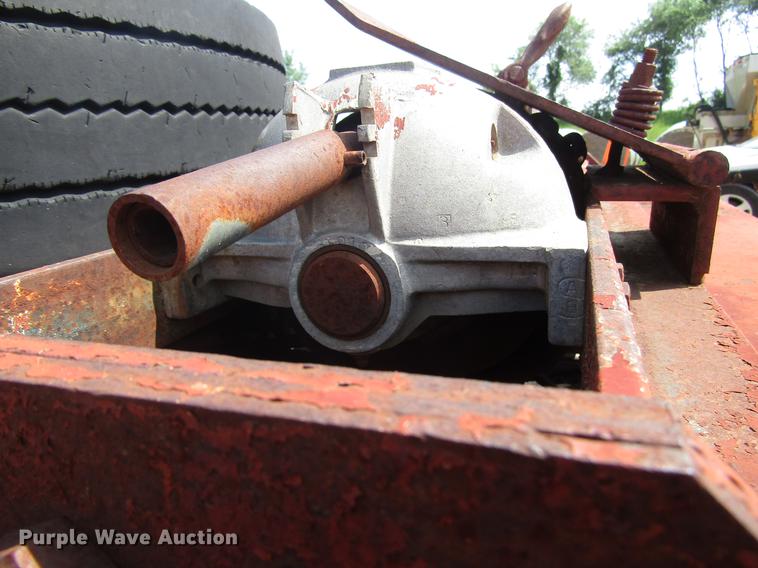 image for item DD7475 1997 Trail-Eze DHT7048 equipment trailer