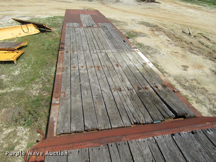 image for item DD7475 1997 Trail-Eze DHT7048 equipment trailer