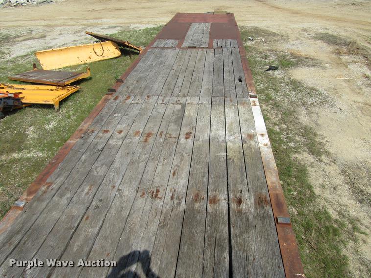 image for item DD7475 1997 Trail-Eze DHT7048 equipment trailer