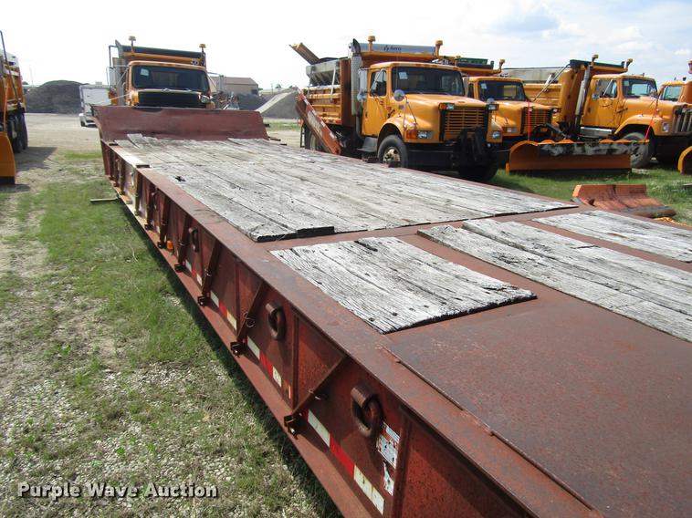 image for item DD7475 1997 Trail-Eze DHT7048 equipment trailer