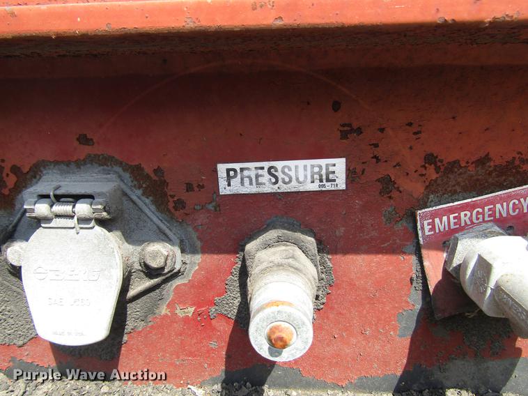 image for item DD7475 1997 Trail-Eze DHT7048 equipment trailer