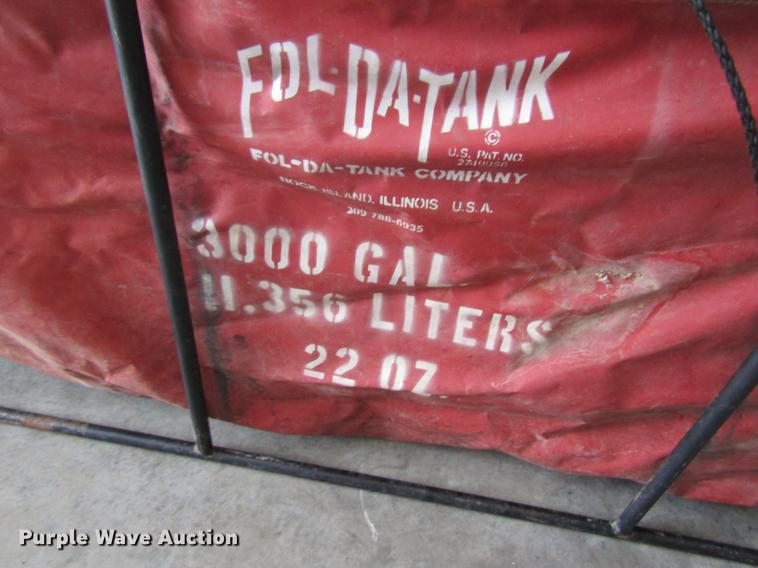 image for item DD8430 Folda-Tank Mfg. 3000 temporary containment bulk tank