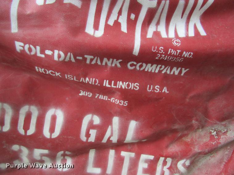 image for item DD8430 Folda-Tank Mfg. 3000 temporary containment bulk tank