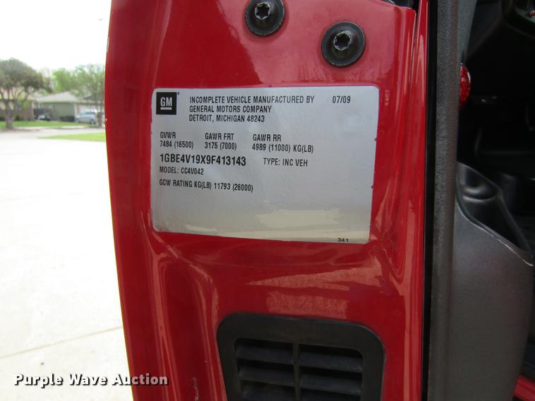 image for item DD8781 2009 Chevrolet C4500 ambulance