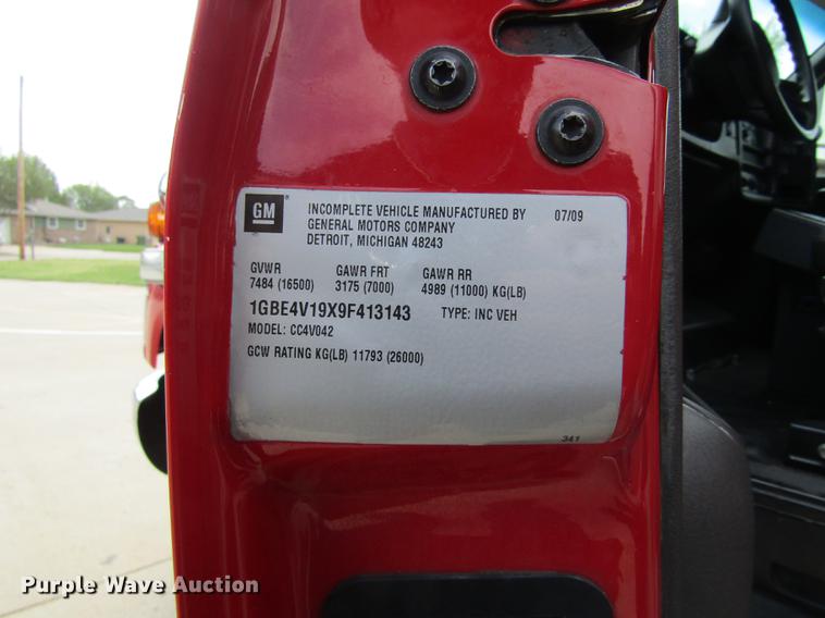 image for item DD8781 2009 Chevrolet C4500 ambulance