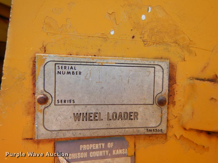 image for item DE1789 1973 Caterpillar 930 wheel loader