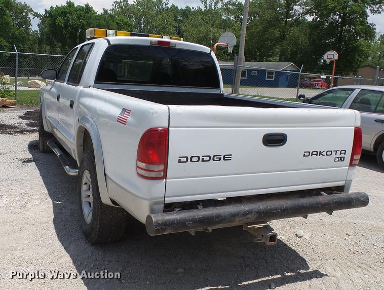 image for item DE3668 2003 Dodge Dakota SLT Quad Cab pickup truck