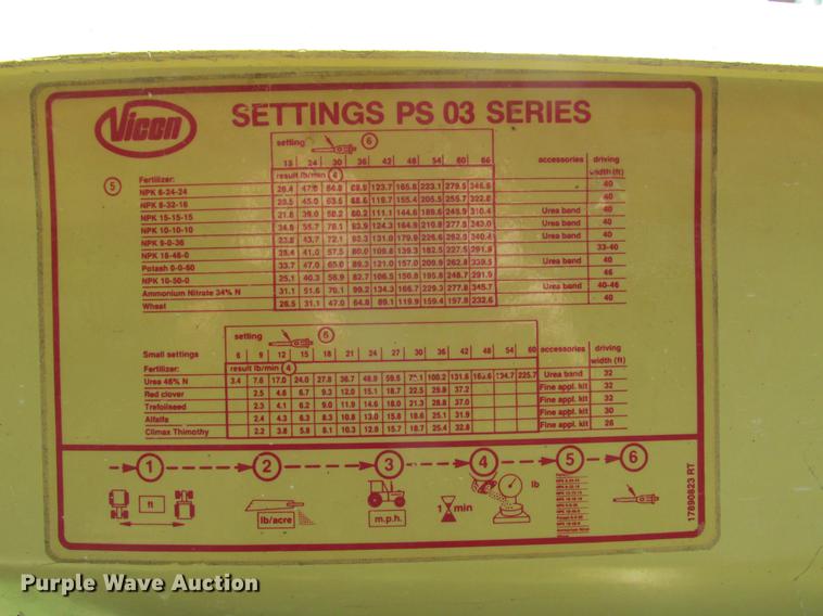 image for item DE3693 Vicon PS-03 spreader