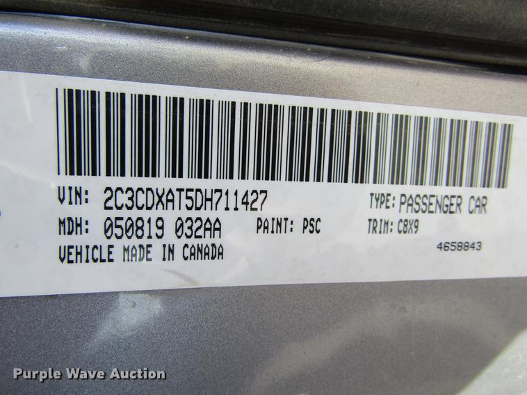 image for item DE6824 2013 Dodge Charger Police