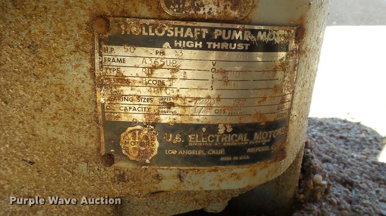 image for item DT9416 U.S. Electrical Motors holloshaft electric motor