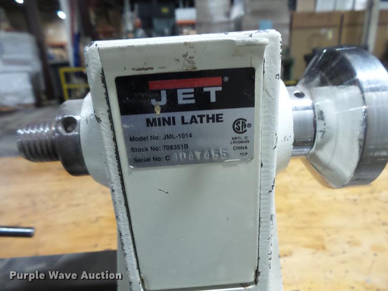 (8) Jet JML1014 mini lathes in Des Moines, IA Item DV9254 sold