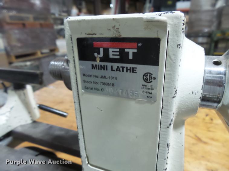 image for item DV9255 (11) Jet JML-1014 mini lathes
