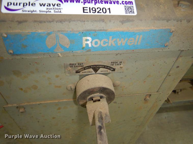 image for item EI9201 Rockwell lathe