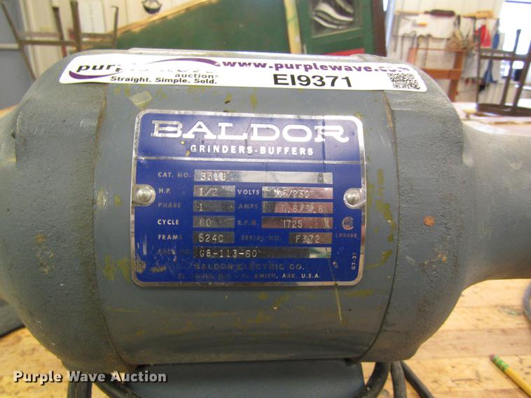 image for item EI9371 Baldor double buff wheel