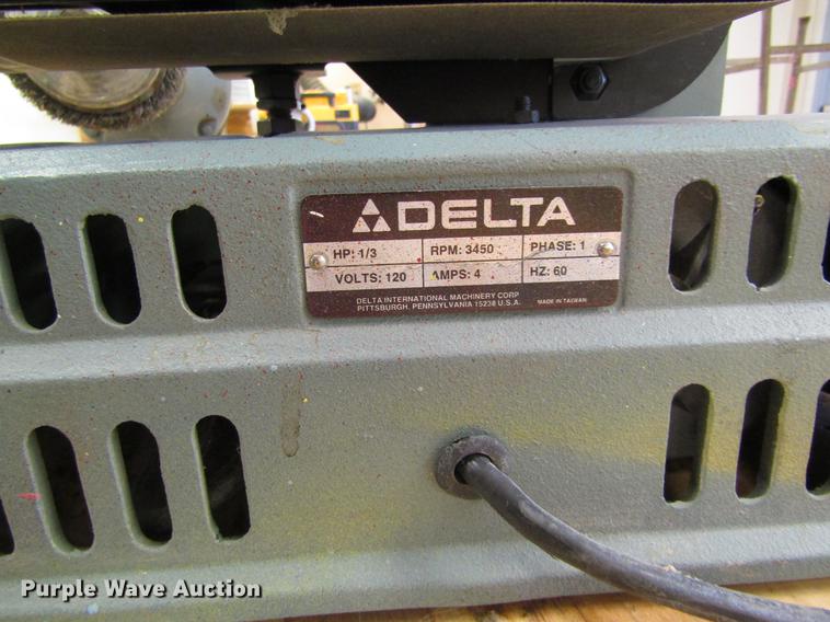 image for item EI9372 Delta 31-460 bench disc belt sander