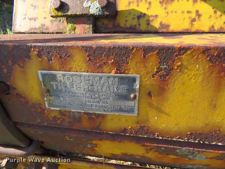 image for item EJ9546 Roseman TRCP-13 tiller/rake