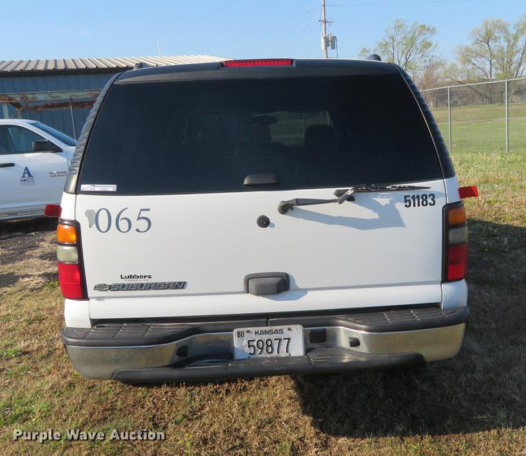 image for item EJ9551 2006 Chevrolet Suburban 1500 SUV