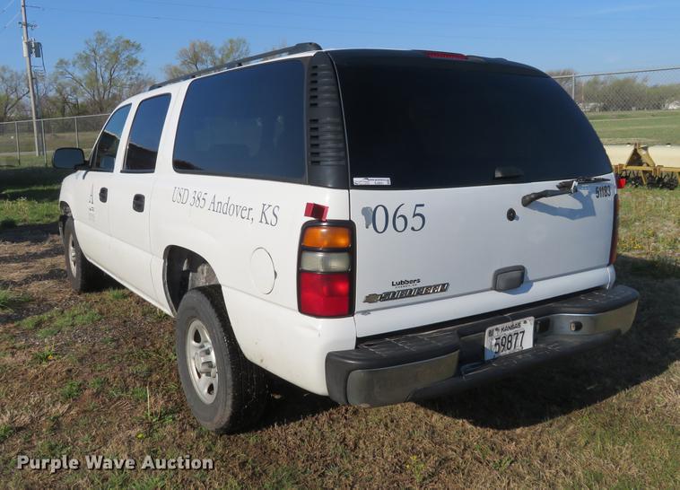 image for item EJ9551 2006 Chevrolet Suburban 1500 SUV