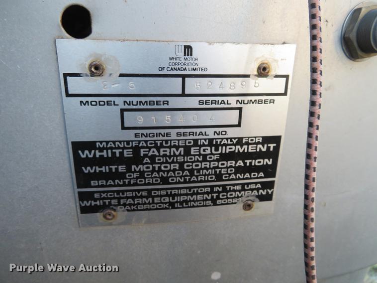 image for item EJ9553 White 2-50 Field Boss tractor