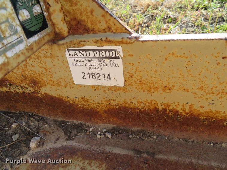 image for item EJ9556 Land Pride SP2072 soil pulverizer