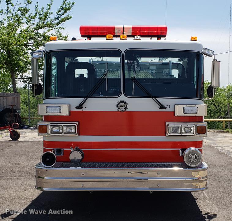 image for item EK9013 1991 E-one Sutphen Deluxe fire truck