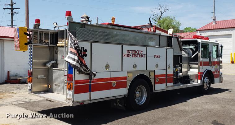 image for item EK9013 1991 E-one Sutphen Deluxe fire truck