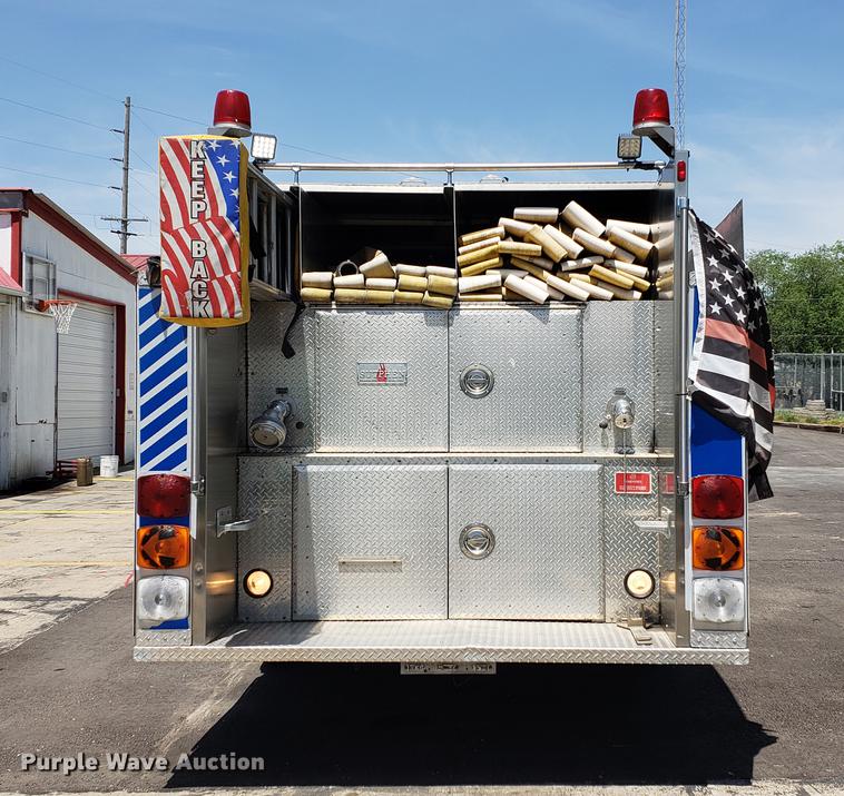 image for item EK9013 1991 E-one Sutphen Deluxe fire truck