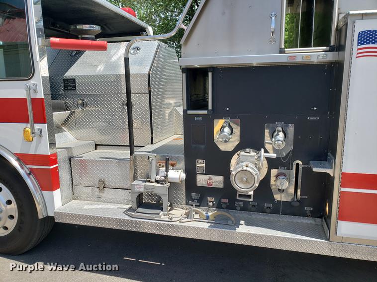 image for item EK9013 1991 E-one Sutphen Deluxe fire truck