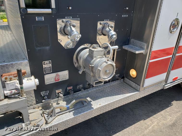 image for item EK9013 1991 E-one Sutphen Deluxe fire truck