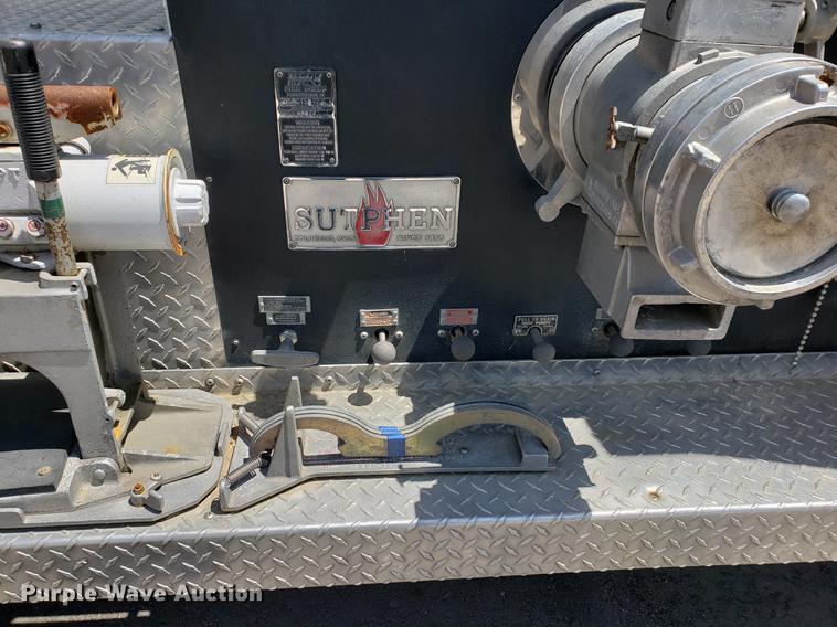 image for item EK9013 1991 E-one Sutphen Deluxe fire truck