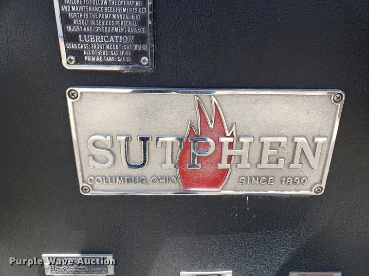 image for item EK9013 1991 E-one Sutphen Deluxe fire truck