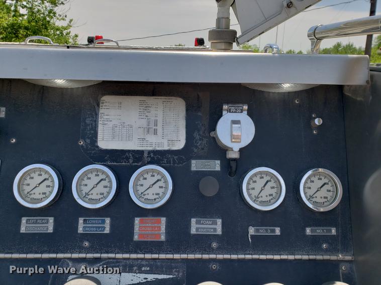 image for item EK9013 1991 E-one Sutphen Deluxe fire truck