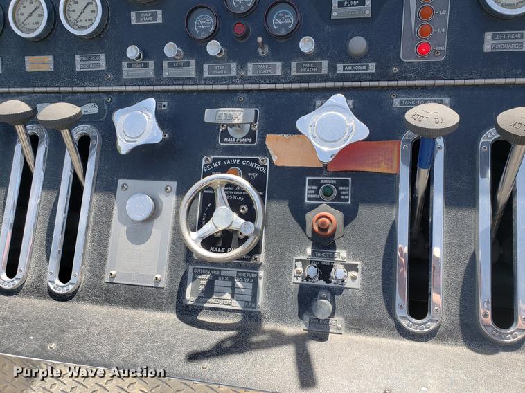 image for item EK9013 1991 E-one Sutphen Deluxe fire truck