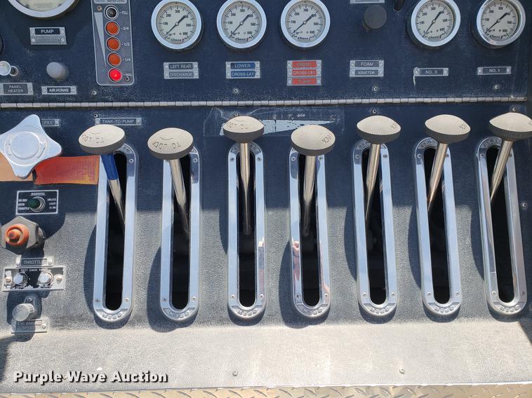 image for item EK9013 1991 E-one Sutphen Deluxe fire truck