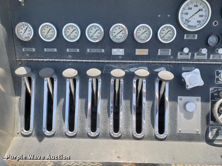 image for item EK9013 1991 E-one Sutphen Deluxe fire truck