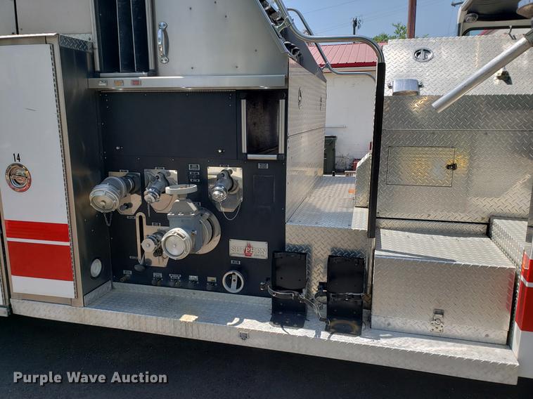 image for item EK9013 1991 E-one Sutphen Deluxe fire truck